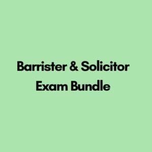 Barrister & Solicitor Exam Bundle
